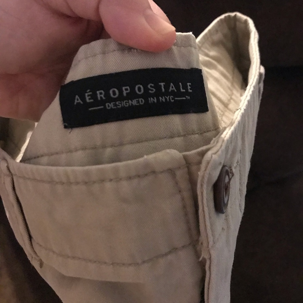 Men’s Khaki Dress Shorts - Picture 2 of 3